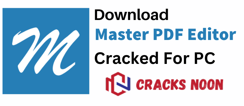Master Pdf Editor Crack